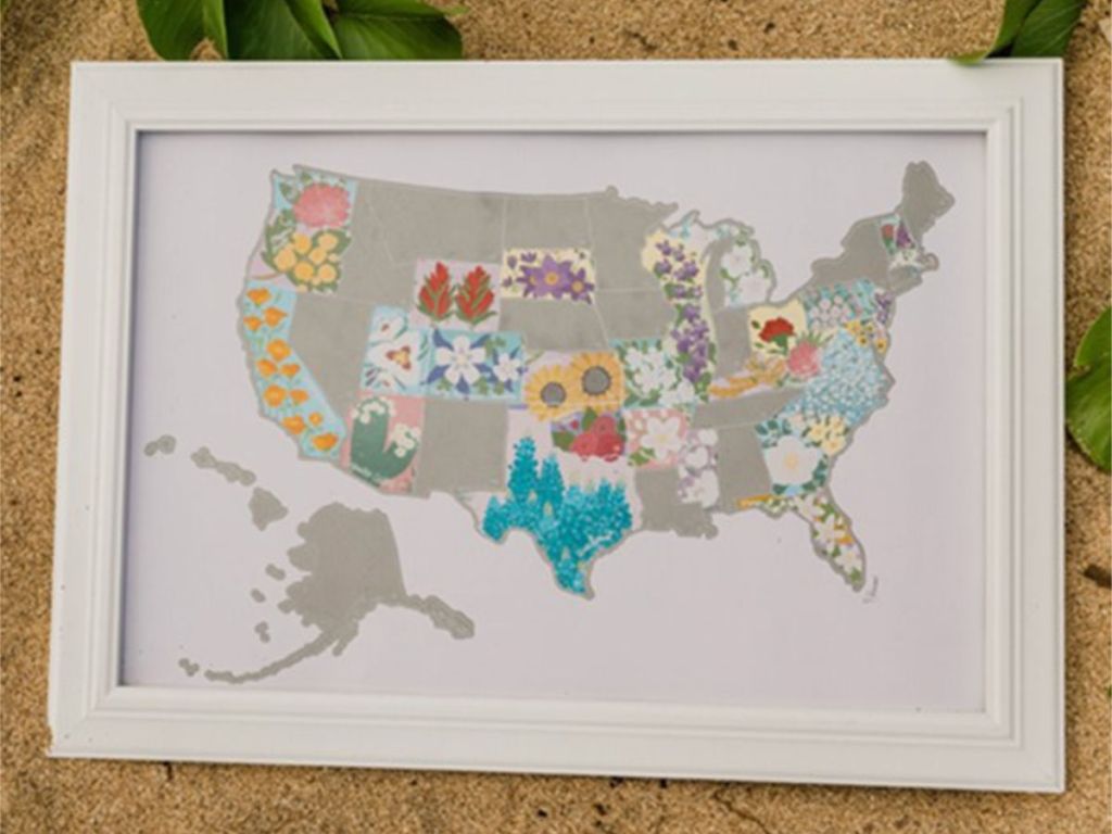 JetsetterMaps Floral Map
