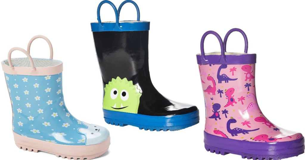 kids rain boots