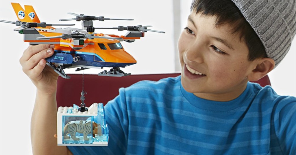 lego city arctic air transport building kit