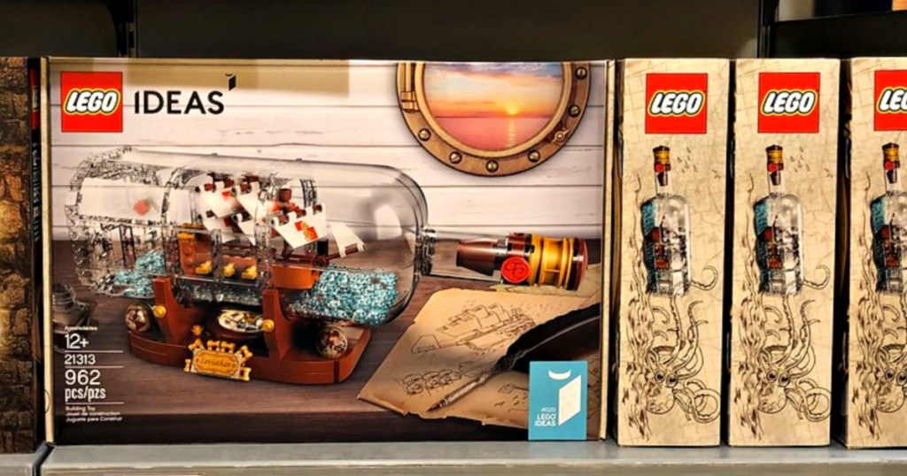 LEGO Ideas Ship in a Bottle