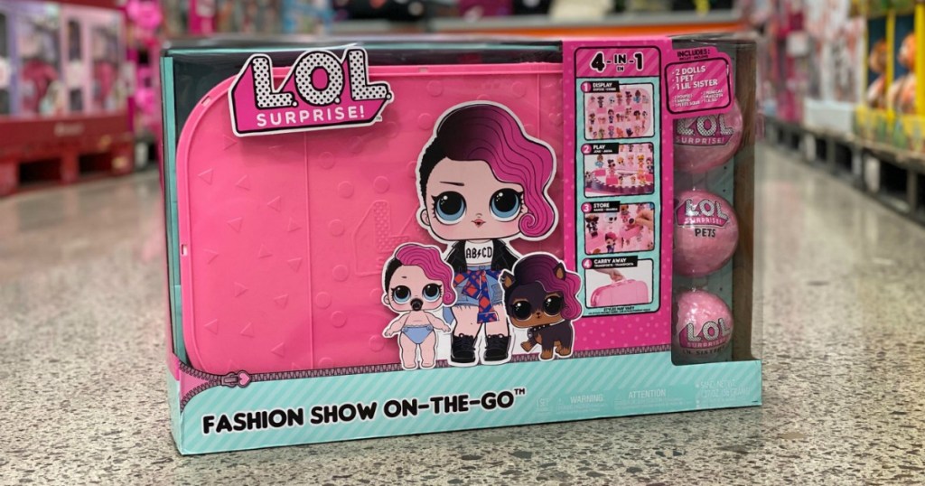 LOL Surprise bundle in package on floor at Costco