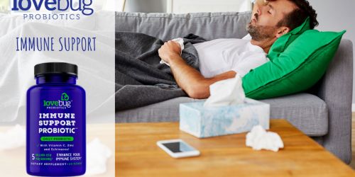 While Supplies Last! 50% Off LoveBug Immune Support Probiotics at Amazon + Free Shipping