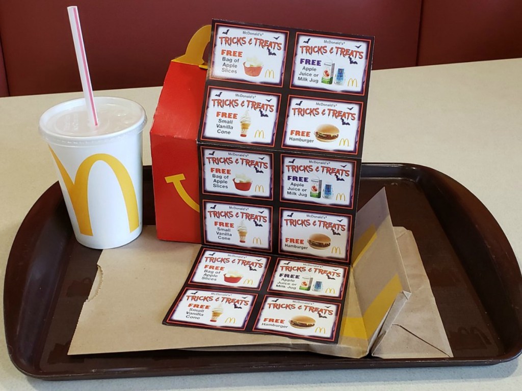 McDonald's Halloween Treat Book