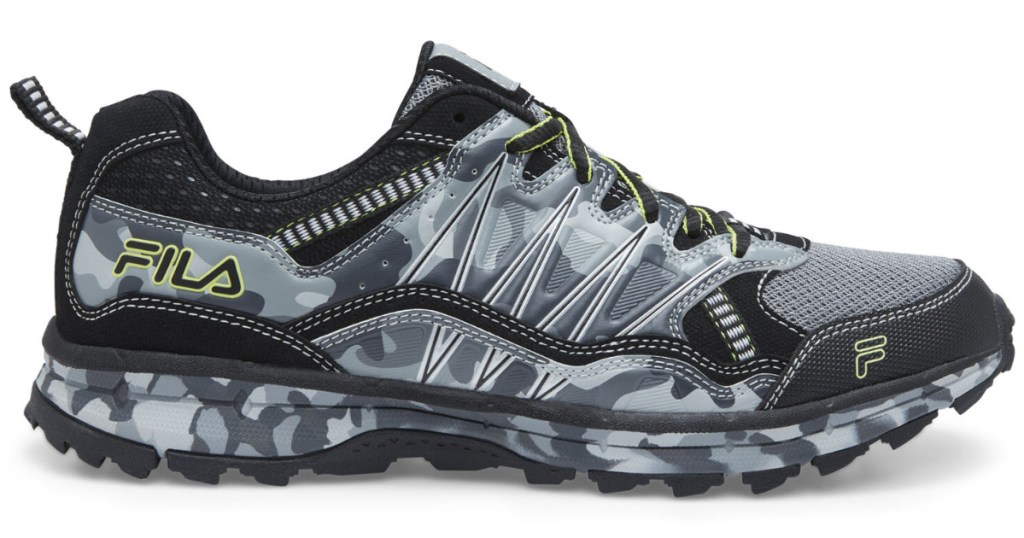 mens camo fila shoes