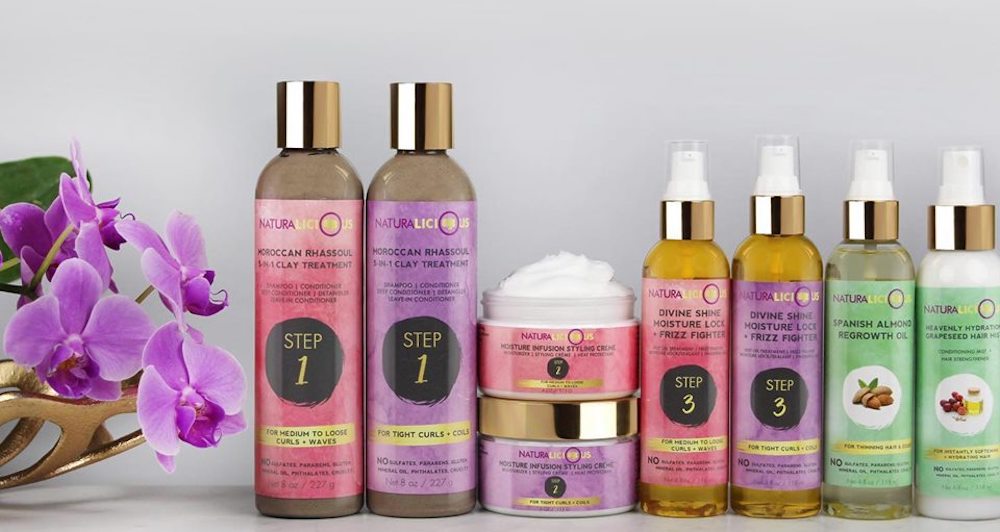 Naturalicious hair care products