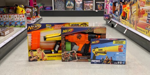 Up to 40% Off NERF Toys at Target (In-Store & Online) | Fortnite, Zombie Strike & More