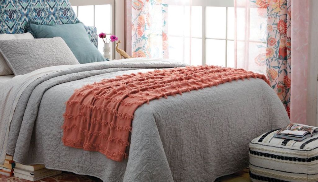 Opalhouse Fringe Throw