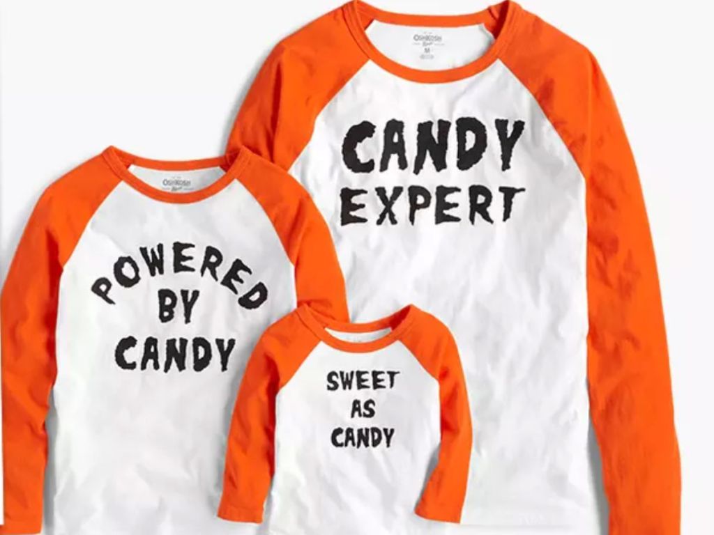 OshKosh Halloween Candy Matching outfits