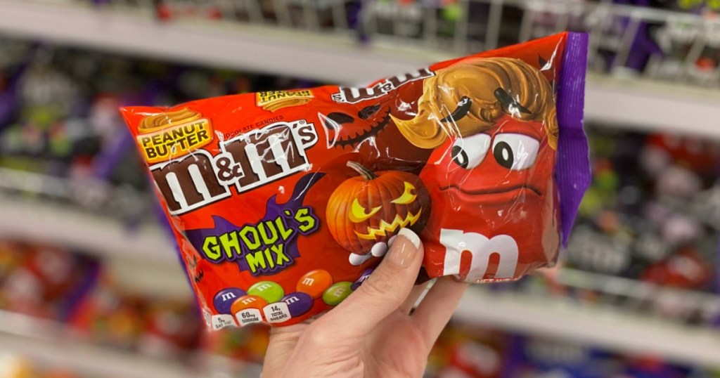 Peanut Butter flavored M&Ms candies