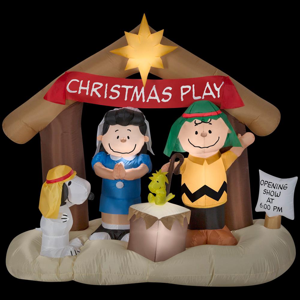 Peanuts Gang Nativity