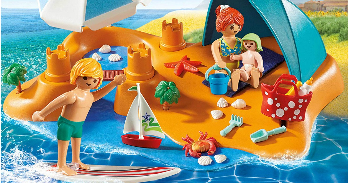 Playmobil Family Beach Day Building Set