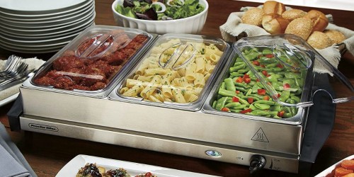 Buffet Server & Food Warming Tray Just $34.99 Shipped at Amazon (Regularly $75)