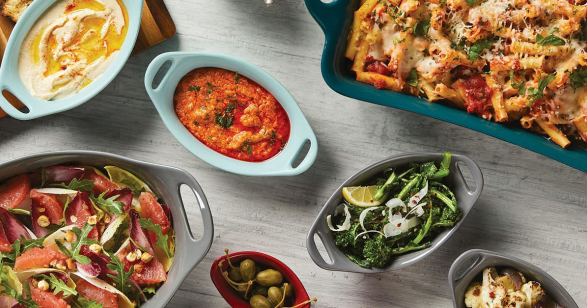 Rachael Ray Ceramics Oval Au Gratin Set