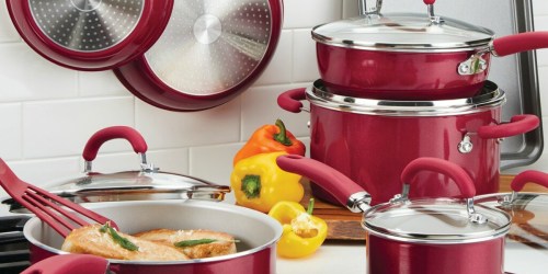 Rachael Ray 13-Piece Cookware Set as Low as $61 Shipped After Rebate + Get $10 Kohl’s Cash