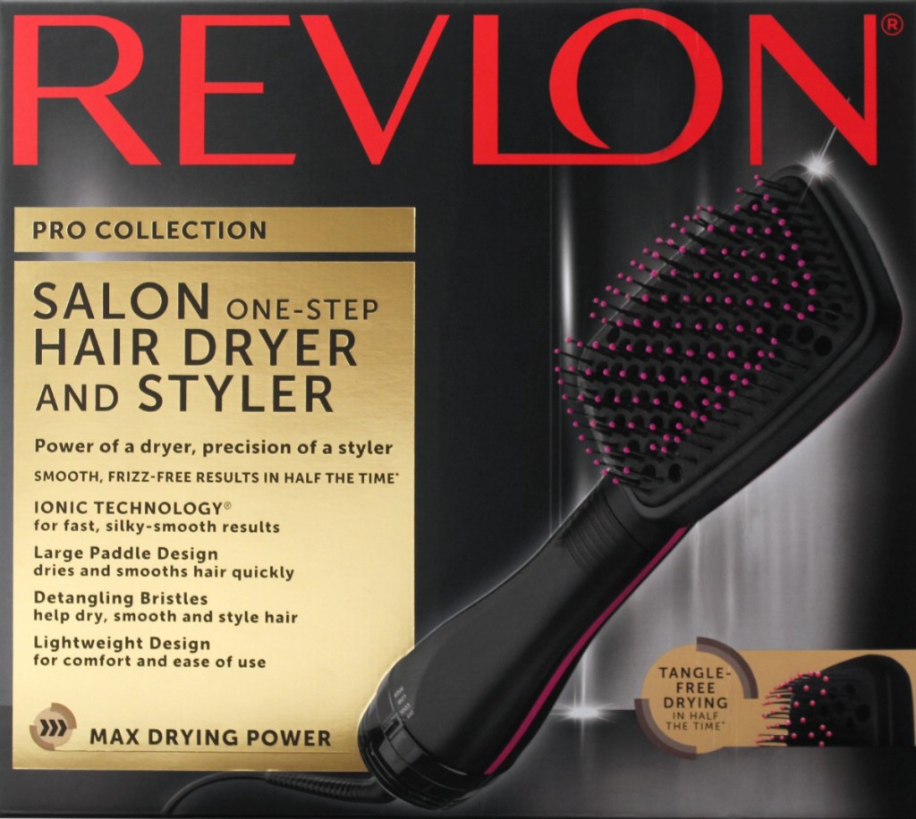 Revlon paddle dryer brush in box