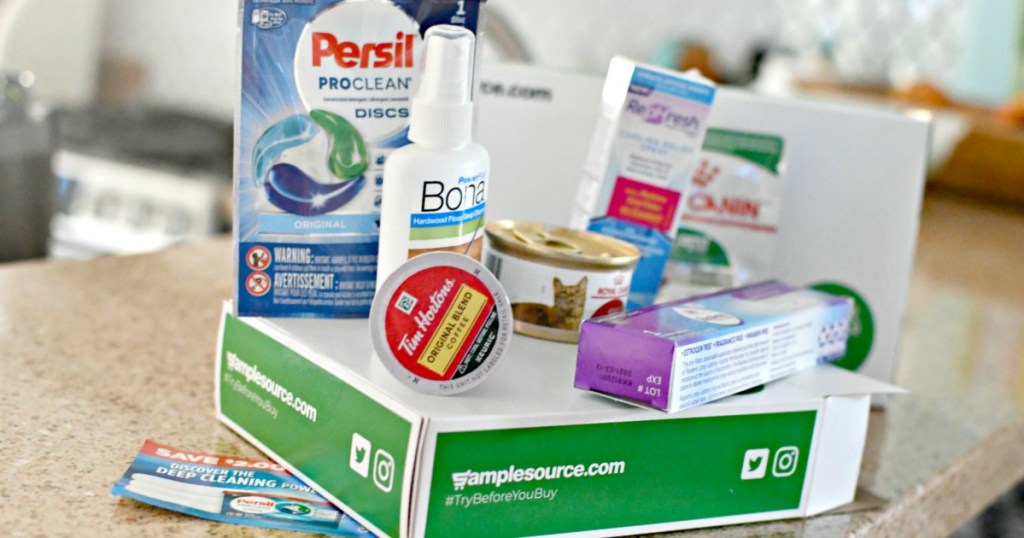 SampleSource Samples on box