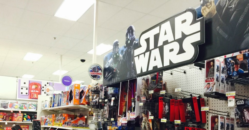 Star Wars toys at Target