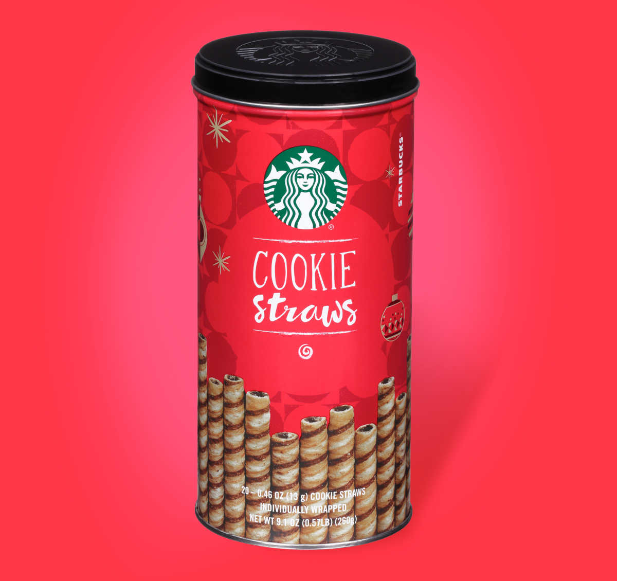 Starbucks Holiday Cookie Straws