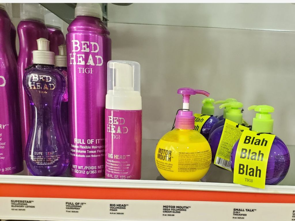 tigi bed head products at ulta