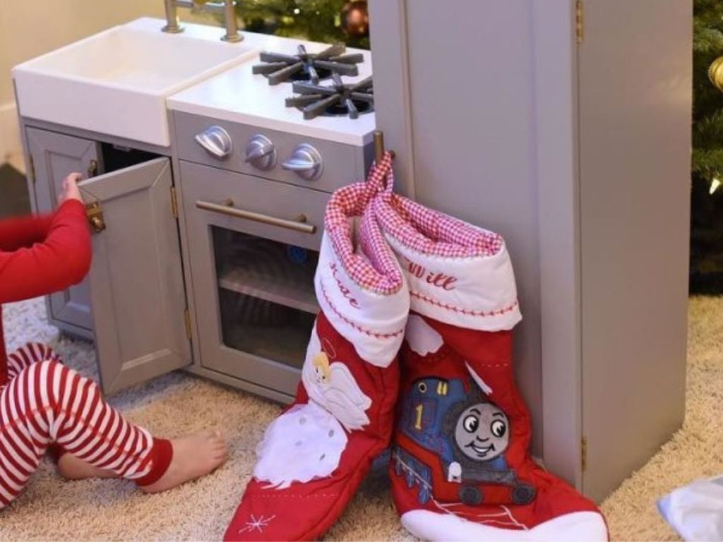 Thomas & Friends Quilted Stocking Pottery Barn