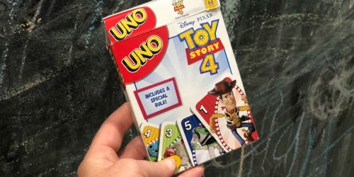 UNO Toy Story 4 Card Game Only $3.99 Shipped | Fun Stocking Stuffer Idea