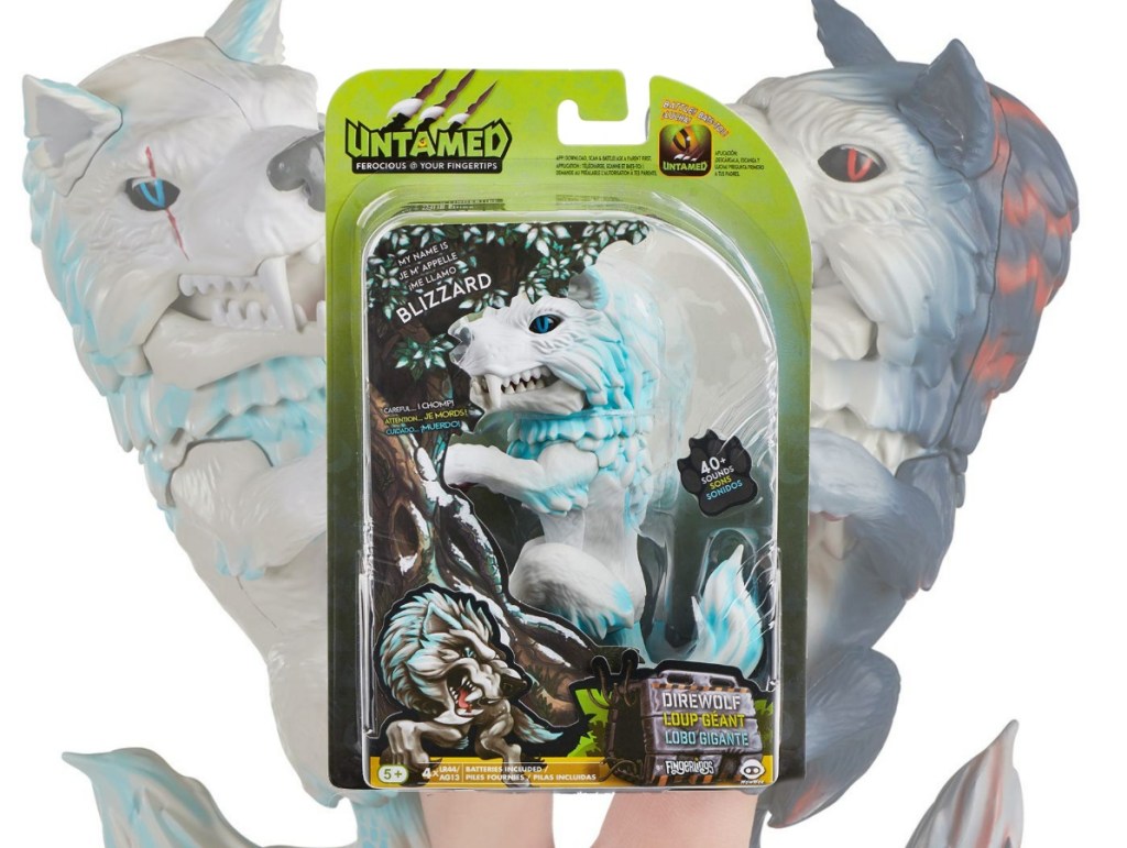 WowWee - Untamed Direwolves by Fingerlings Figure in package