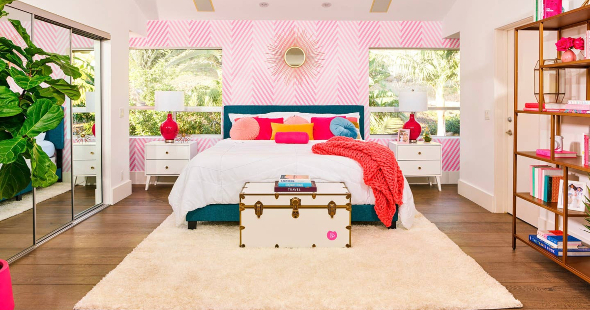 Barbie DreamHouse life-size bedroom