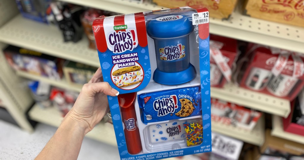 Chips Ahoy Ice Cream Sandwich Maker