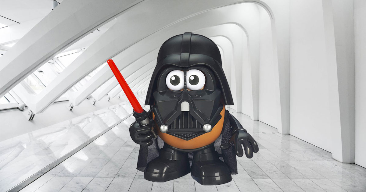 Star Wars Mr. Potato Head Darth Tater toy