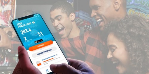 50% Off Dave & Buster’s Game Play Purchase w/ App