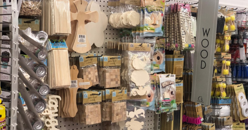 Dollar Tree Craft department