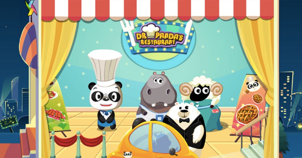 dr panda restaurant game