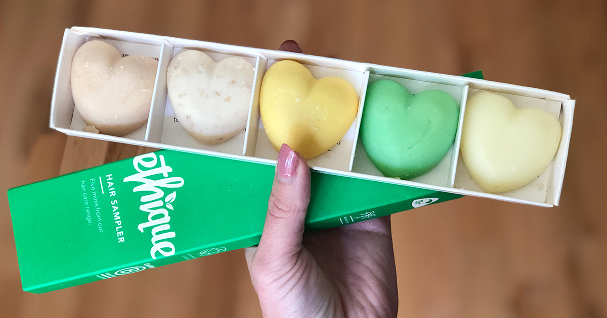 Ethique shampoo & conditioner bar sample pack