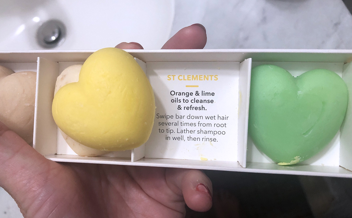 Ethique St Clements shampoo bar