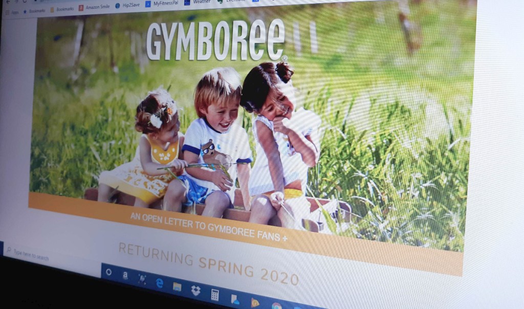Gymboree website