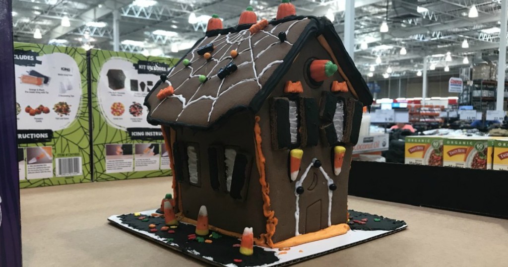 cookie house in store on display