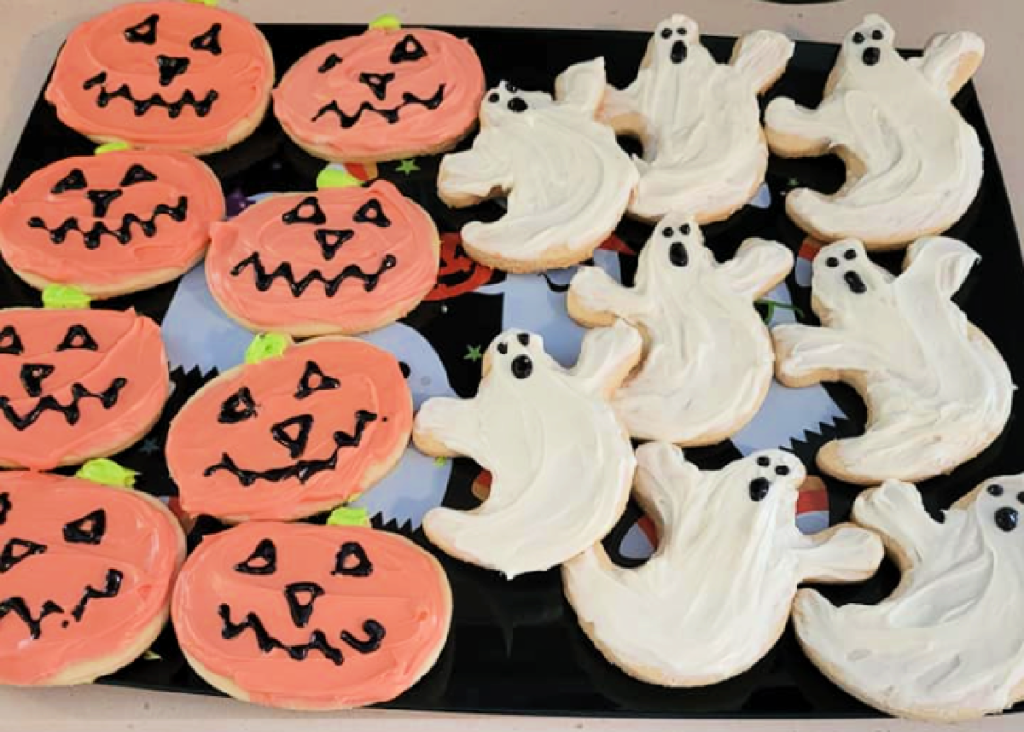 halloween sugar cookies