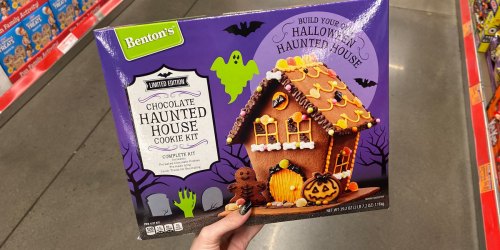 Halloween Haunted House Cookie Kit Available at ALDI