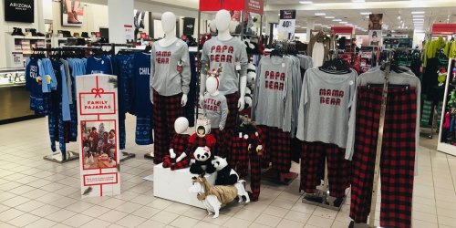 60% Off Matching Family Holiday Pajamas at JCPenney