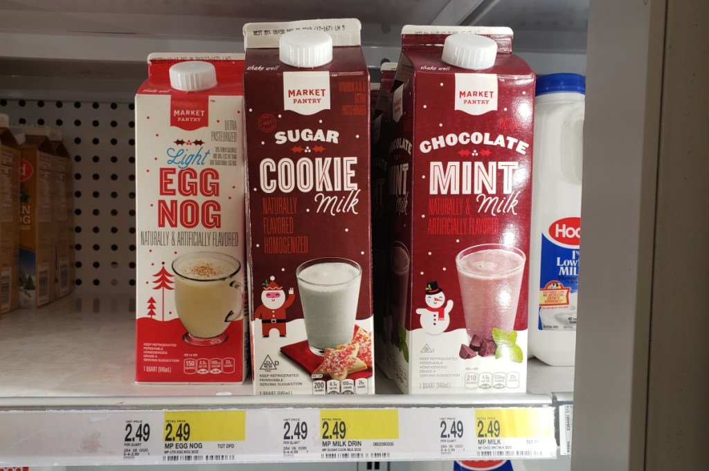 Market Pantry Holiday Milk