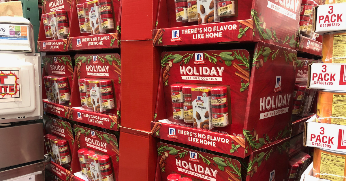 McCormick Spice display