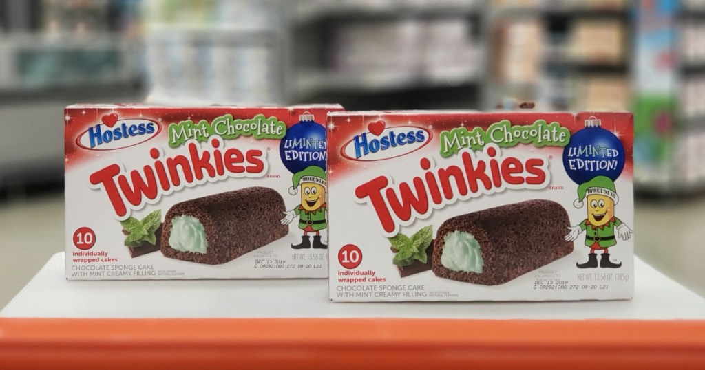 Mint Chocolate Twinkies