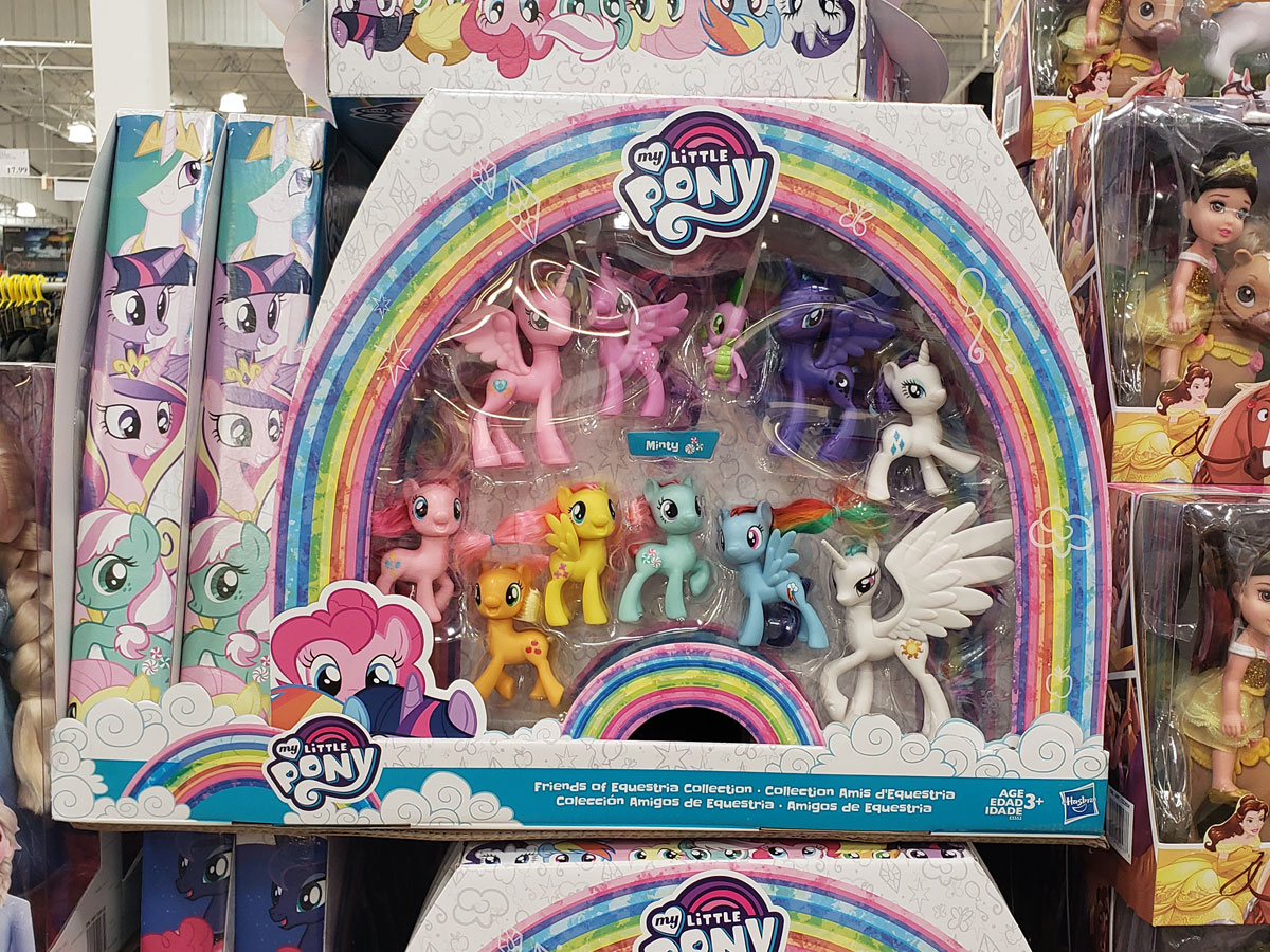 my little pony equestrian set