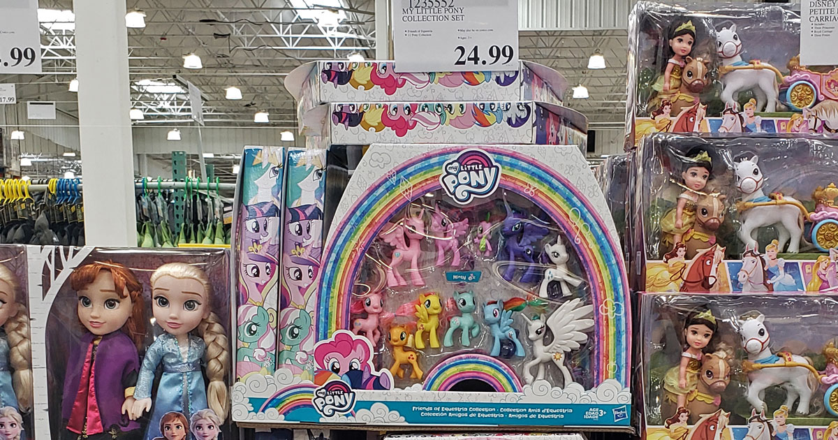my little pony equestrian collection set