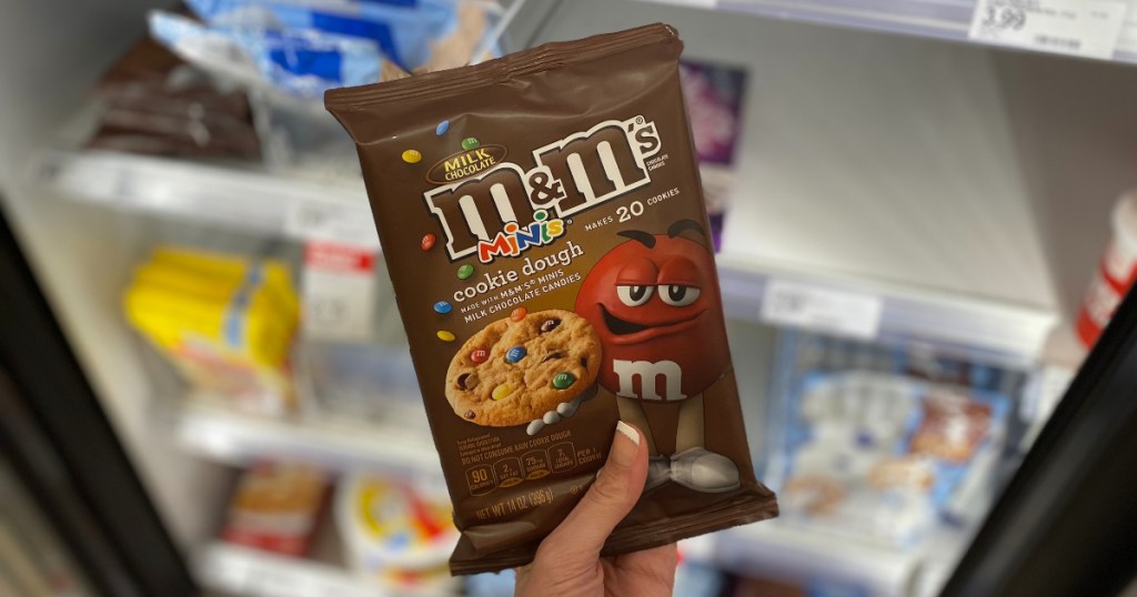 M&M's minis cookie dough