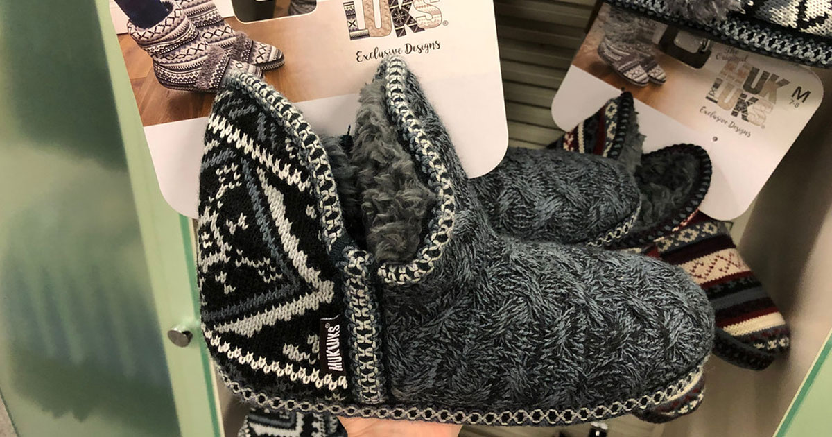 Muk Luks slipper boots