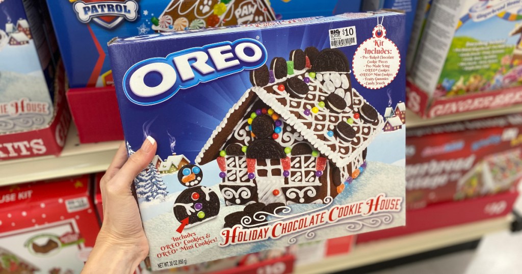 OREO Holiday Chocolate Cookie House