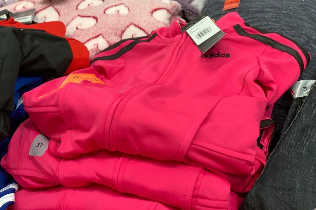 hot pink and black adidas jacket