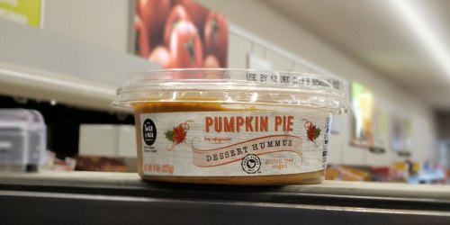 New ALDI Pumpkin Pie & Sea Salt Caramel Dessert Hummus | Gluten-Free & Vegan