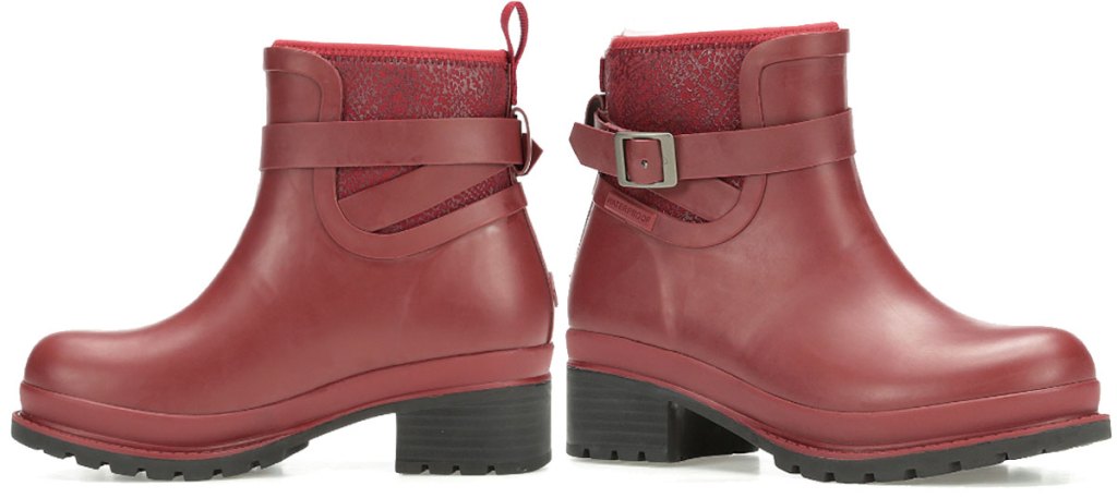 original muck boot company red cordova ankle boot